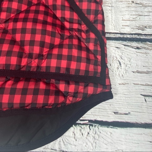 J. Crew Buffalo Plaid Quilted Excursion Vest Size S - Picture 6 of 7